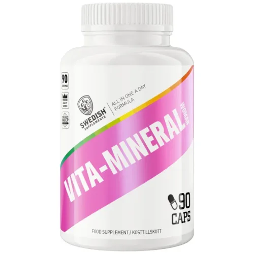 VitaMineral Woman | All In One Formula (90 дози) / 90 капсули - SWEDISH Supplements
