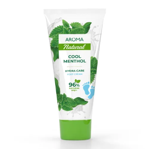 Крем за крака Aroma natural Cool menthol 75мл. - AROMA