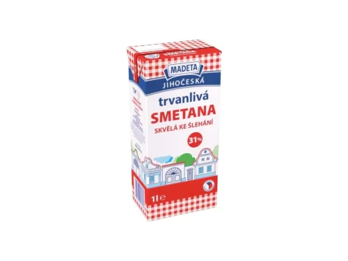 Сметана Madeta Млечна 31% 1 Л