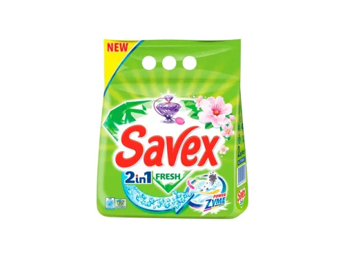 Прах за Пране Savex 2в1 Powerzyme Color 2 Кг 20 Пранета