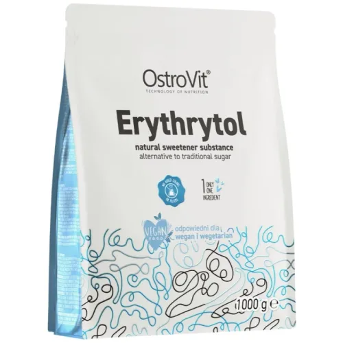 Erythritol / Sugar Free Sugar / 1000 грама - OstroVit