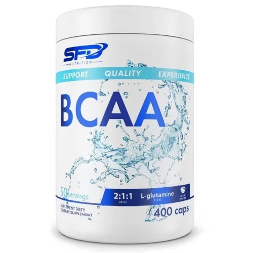 BCAA Caps, Разфасовка 400 caps - SFD