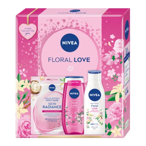 Комплект Nivea Floral love - Nivea