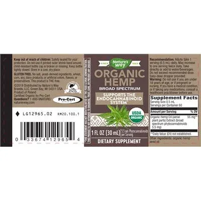 Organic Hemp - Nature's Way