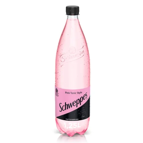 Газирана напитка Schweppes Pink Tonic Style 1,25л. - Schweppes