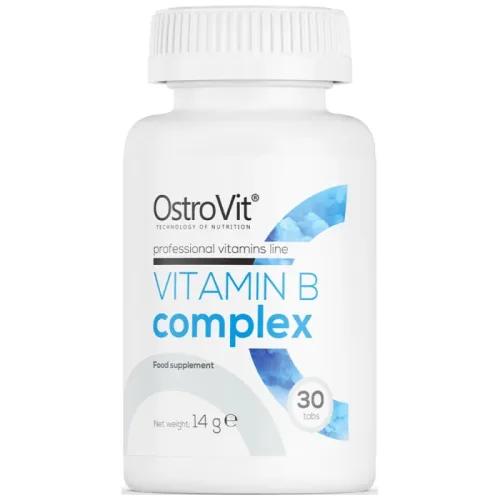 Vitamin B Complex + C & E / 30 Таблетки, 30 дози - OstroVit