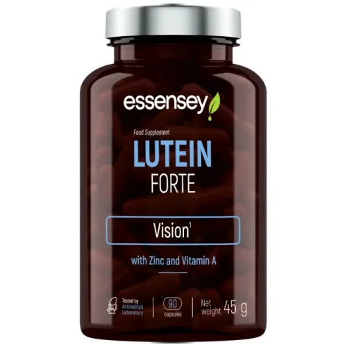 Lutein Forte 20 mg | with Zinc & Vitamin A / 90 капсули, 90 дози - Essensey