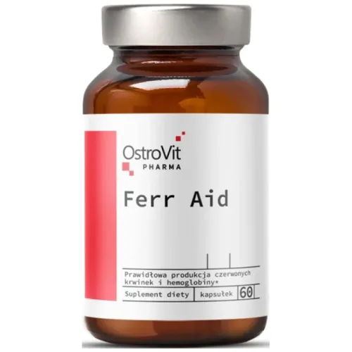 Ferr Aid / Iron Complex / 60 капсули, 60 дози - OstroVit