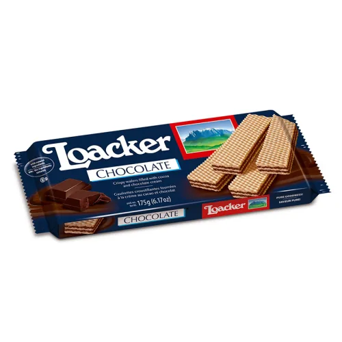 Вафли Loacker крем какао 175гр. - Loacker