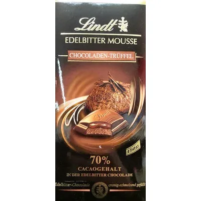 Тъмен шоколад с шоколадов мус и шоколадов трюфел - Lindt