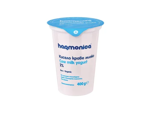Мляко Кисело Био Harmonica 2% 400гр Рп