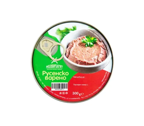 Консерва Русенско варено Мелничарят 300гр.