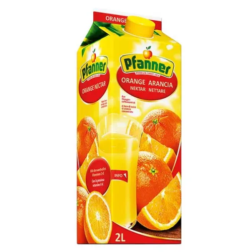 Плодов нектар портокал 50% Pfanner 2л. - Pfanner