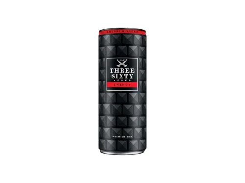Коктейл Алкохолен Three Sixty Vodka Energy Кен