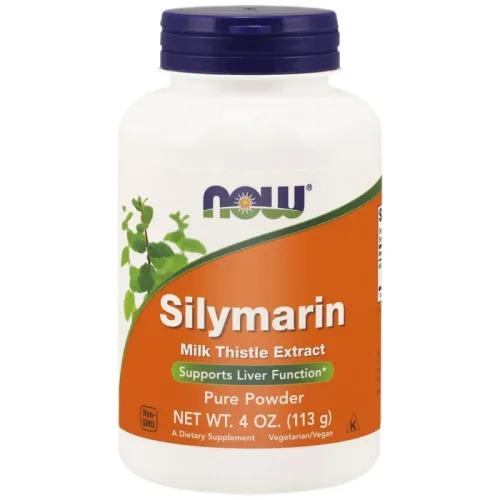 Silymarin Milk Thistle Extract / Powder (323 дози) / 113 грама - NOW Foods