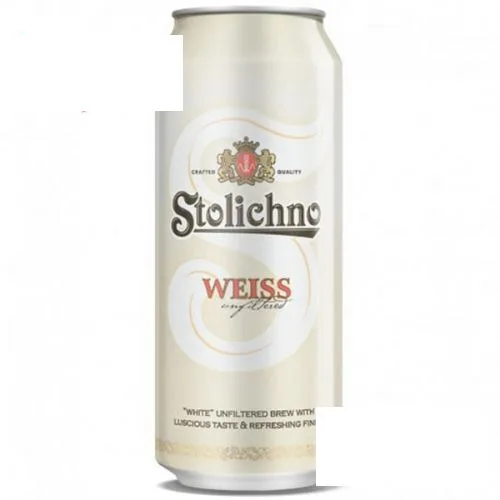 Бира Stolichno Weiss Кен 500мл. - Stolichno