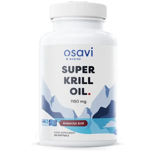 Super Krill Oil 1180 mg / 120 Гел капсули, 120 дози - Osavi