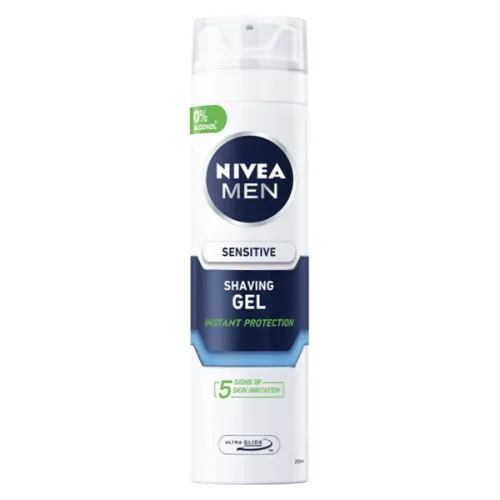 Гел за бръснене Nivea Sensitive 200мл. - Nivea