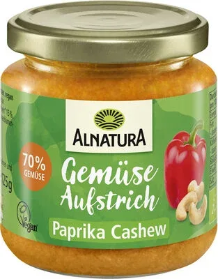 Зеленчуков пастет с паприка и кашу / Vegetable Spread Paprika Cashew - Alnatura
