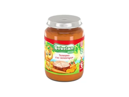 Пюре Bebelan Телешко Със Зеленчуци 190гр