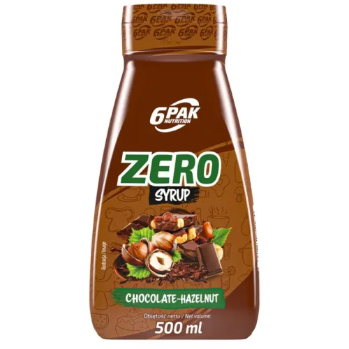 Syrup Zero - Chocolate Hazelnut / 500 мл - 6PAK Nutrition