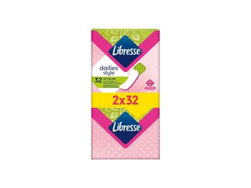 Дамски Превръзки Libresse Duo Pack So Slim Ежедневни 2х32бр