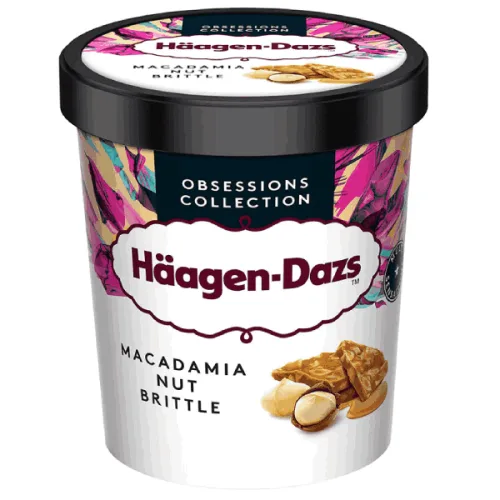Сладолед Макадамия Haagen Dazs 460мл. - Haagen Dazs