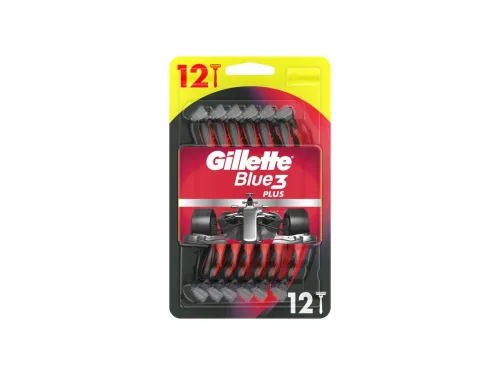 Самобръсначка Gillette Blue 3+ Nitro 12бр Еднократни