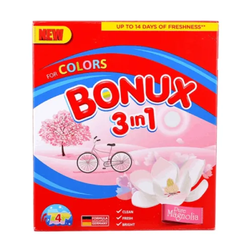 Прах за ръчно пране Bonux Magnolia 400гр. - Bonux