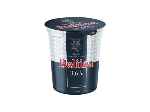 Мляко Кисело Beliisa 3.6% 400гр Рп