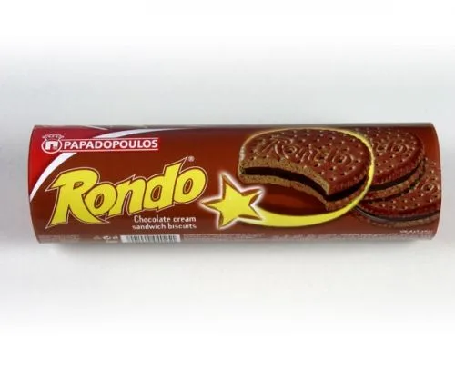 Бисквити Rondo двоен шоколад 250гр. - Rondo