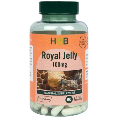 Royal Jelly 100 mg / 90 капсули, 90 дози - Holland And Barrett
