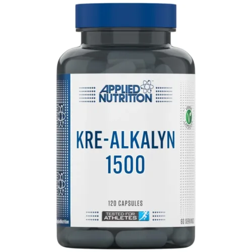 Kre-Alkalyn 1500 / 120 капсули, 60 дози - Applied Nutrition