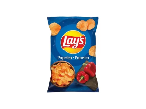 Чипс Lays Паприка 125гр Пакет