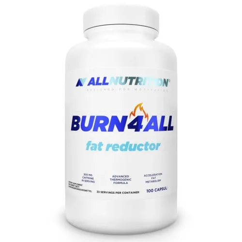 Burn4All - Fat Reductor - Фет Бърнър, Разфасовка 100 caps - Allnutrition