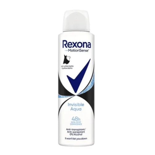 Дезодорант Rexona invisible aqua 150мл.