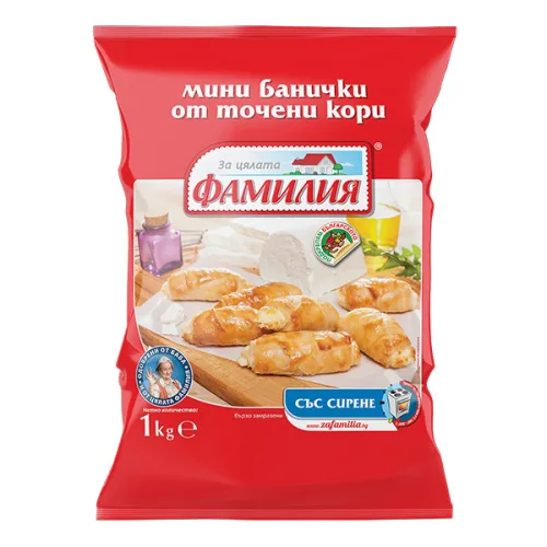 Мини ролца със сирене Фамилия 1кг. - Белла България АД