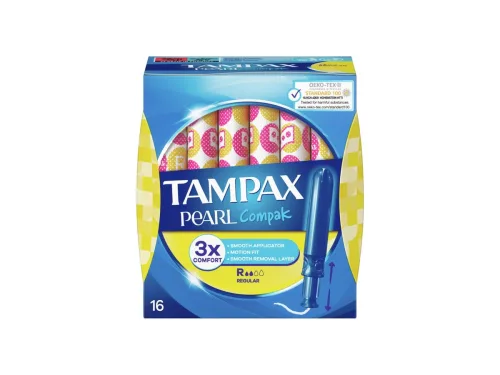 Тампони Tampax Pearl Normal 16бр Кутия30485