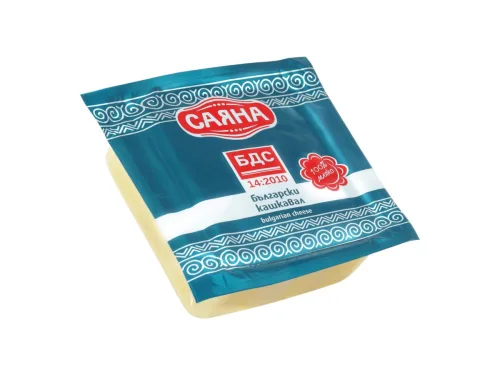 Кашкавал От Краве Мляко Саяна Бдс 400гр Вакуум