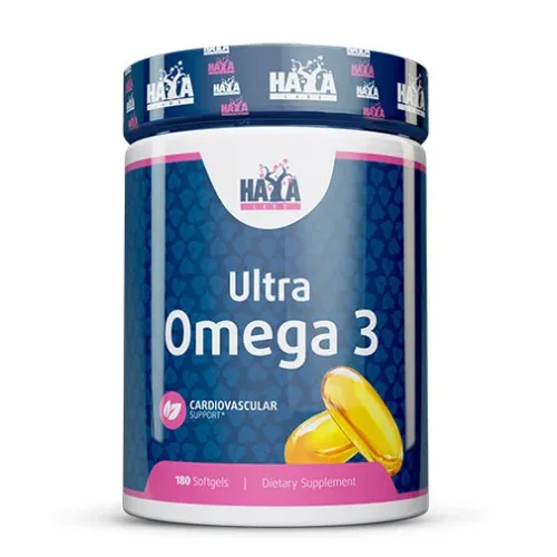 Ultra Omega 3 Fish Oil / 180 Softgels / 180g - Haya Labs