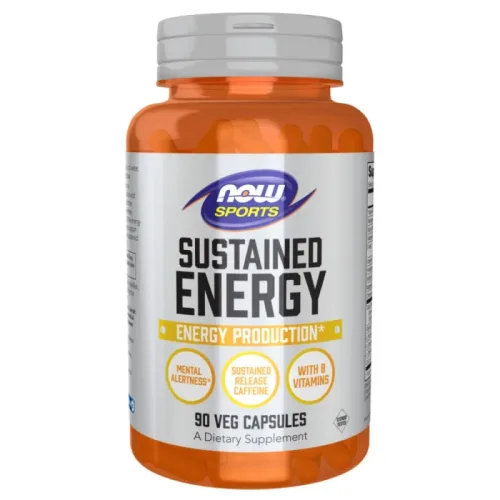 Sustained Energy | with Xtenergy™ (45 дози) / 90 капсули - NOW Foods