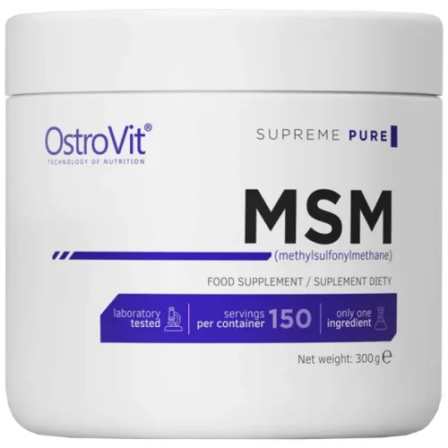 MSM Powder / 300 грама, 150 дози - OstroVit