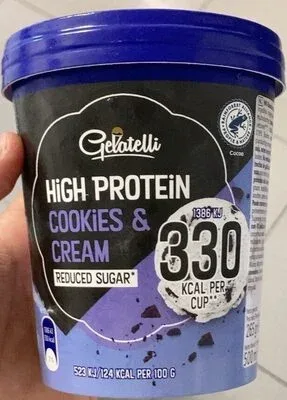 Бисквити с високо съдържание на протеин и крем / High Protein Cookies & Cream - Gelatelli