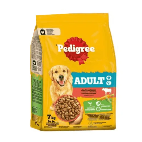 Pedigree Adult dry говеждо и птиче 500гр. - Pedigree
