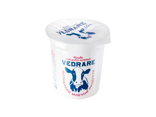 Мляко Кисело Vedrare 3.6 % 400гр Рп Farm
