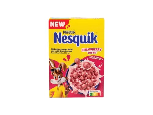 Закуска Зърнена Nesquik Вкус Ягода 330 Г Кутия