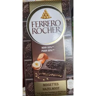 Тъмен шоколад с лешници / Dark Chocolate with Hazelnuts - Ferrero Rocher