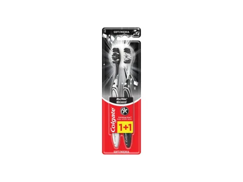 Четка за Зтби Colgate Max White Charcoal 1+1бр