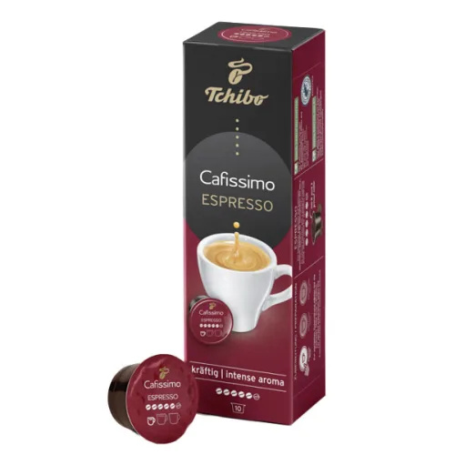 Капсули мляно кафе Espresso Intense Tchibo 10 бр. - Tchibo