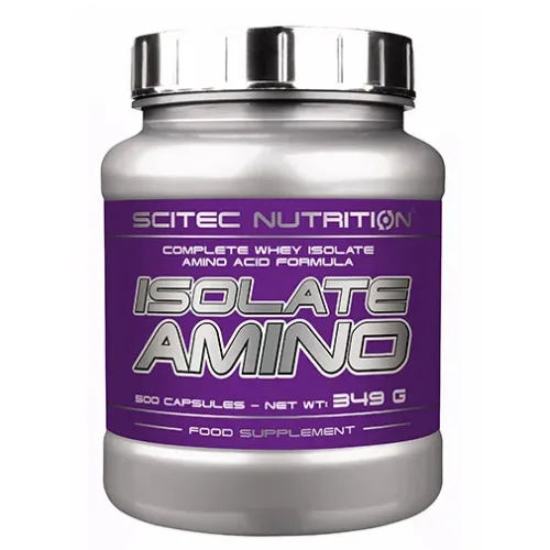 Isolate Amino 500 Caps. (41 дози) - Scitec